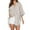 Khaki, variant on DuoJiaJ Womens Loose Button Long Shirt Dress Cotton Ladies Casual Tops T-Shirt Blouse Women's Casual Shirts Blue L