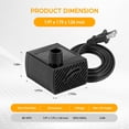 thumbnail image 2 of Bomba sumergible HealSmart 300L/H 0.8 m High Lift 3.6 W, 2 of 7