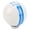 White Blue, variant on Gear Shift Ball, Gear Shift Knob with 3 Adapters Comfortable Grip 6 Speed for Shelby GT500 Style Shift Lever Round Ball for  1967 to 2018