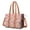 Princess Mushroom Castle, variant on Teacher Tote Bag,Princess Mushroom Castle Pattern Teacher Utility Tote Bag,Large Work Tote Bags for Women with Multiple Pockets,Top Zipper Closure,13.8x10.6x6.7 Inch