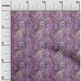 thumbnail image 2 of oneOoneSilkTabbyPurpleFabricAnimalSewingFabricByTheYardPrintedDiyClothingSewingSupplies42InchWide, 2 of 4