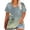 Yellow, variant on Rezuofi 1 Pcs Womens Plus Size V Neck T Shirts Summer Short Sleeve Tops T-Shirts Tunic Casual Loose Fit Soft Basic Tees