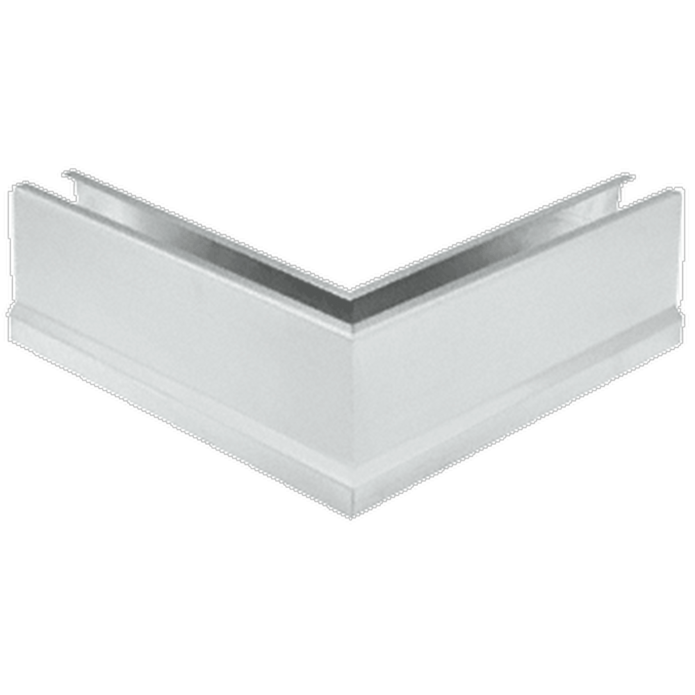CRL B5T90SA Satin Anodized 12&quot; 90 Mitered Corner Cladding
