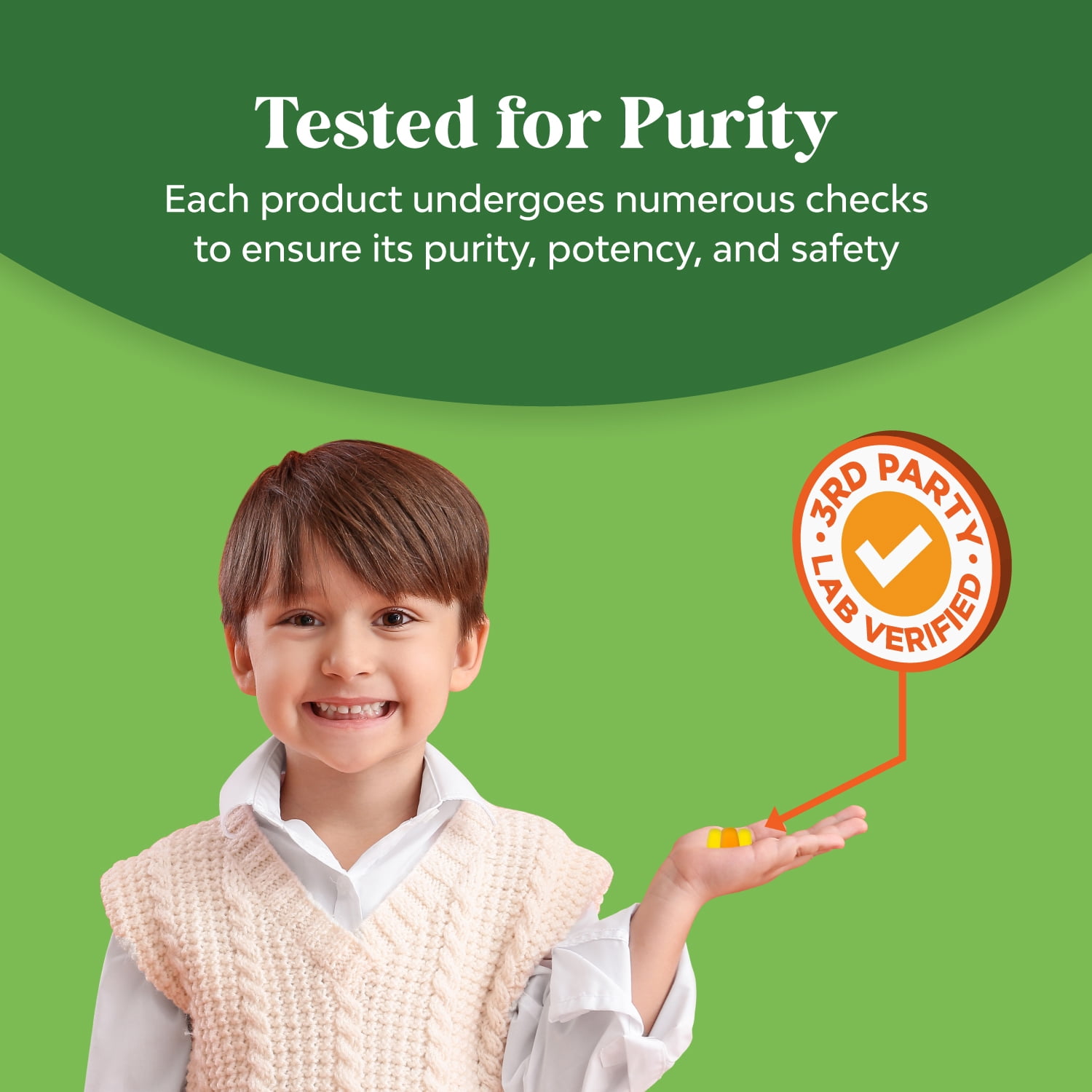 Natures Craft Plant-Based Omega 3 6 9 Gummies for Kids with Vitamin C – Immune Support, 180 Count