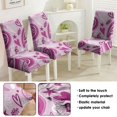 thumbnail image 5 of Colorful Classic Paisley Vintage Dining Chair Covers Set of 4 Bohemian Floral Ethnic Retro Decorative Pattern Washable Polyester Stretch Slipcovers Removable Protector for Farmhouse Decor, 5 of 6