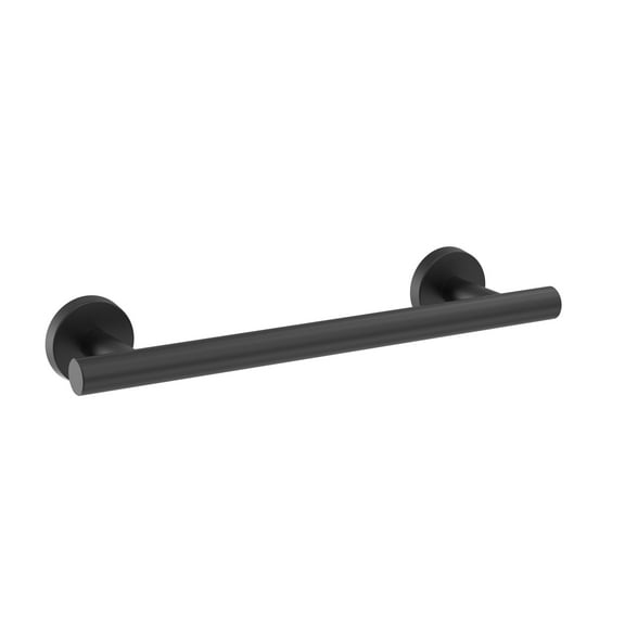 Amerock Arrondi Matte Black 9 inch (229mm) Towel Bar
