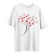 thumbnail image 4 of Tejiojio Women's Plus Size T-shirt Valentine's Day Heart Print Round Neck Short Sleeve Tops Spring Summer XL-5XL, 4 of 4