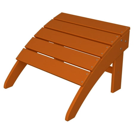 POLYWOOD® South Beach Recycled Plastic Adirondack Ottoman