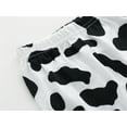 thumbnail image 6 of WOYY Little Girl Cartoon Cow Print Pajama Set Long Sleeve Top and Pants Sleepwear Outfits, 6 of 8