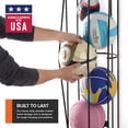 thumbnail image 3 of Estante Vertical para Almacenamiento de Balones Innovaciones Modernas Montado en la Pared, 3 of 7