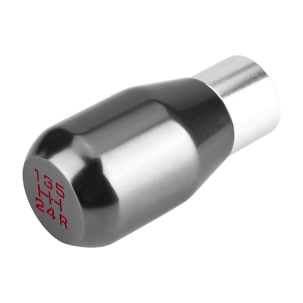 Perilla de cambio de marchas manualPerilla de palanca de cambios de coche de aluminio universal de 5 velocidades Cabezal de cambio de marchas parte superior de la línea Jadeshay A