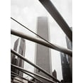 thumbnail image 2 of Quintero, Sonja 19x24 White Modern Wood Framed Museum Art Print Titled - Chicago Monotone III, 2 of 4