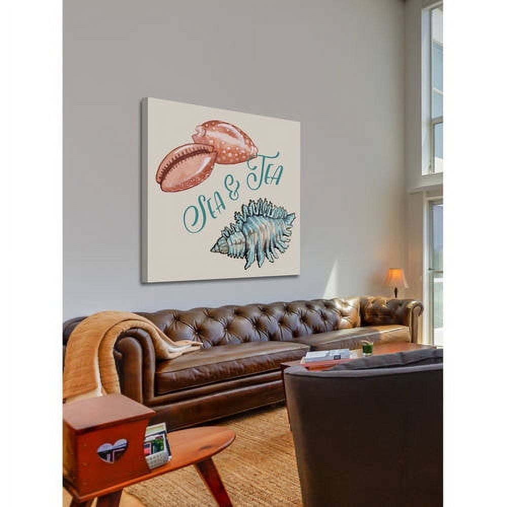 "Sea & Tea" Painting Print on Wrapped Canvas