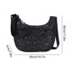 thumbnail image 3 of Bolso bandolera con estampado de estrellas y correa ajustable: bolso de hombro ligero para el día a día, la escuela, los viajes, las compras y actividades al aire libre., 3 of 6