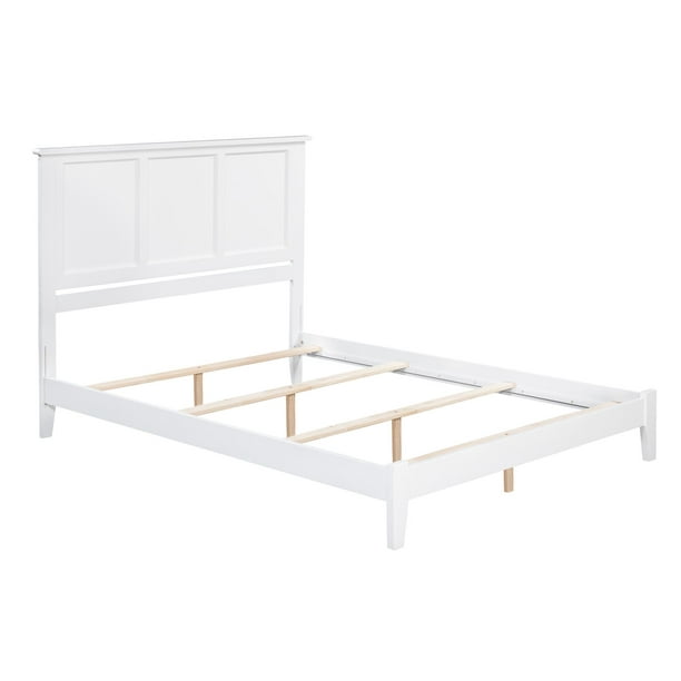Madison King Traditional Bed in White - Walmart.com