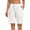 White, variant on Staron Women's Athletic Running Shorts High Waist Cargo Pocket Workout Sweat Shorts Casual Summer Baggy Drawstring Elastic Fitness Shorts, Hot Pink XXL