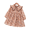 Pink, variant on LYMAYTER Toddler Girls Floral Print Dress for 1-6Y Kids Peter Pan Collar Long Sleeve Dress Cotton Casual Outfit