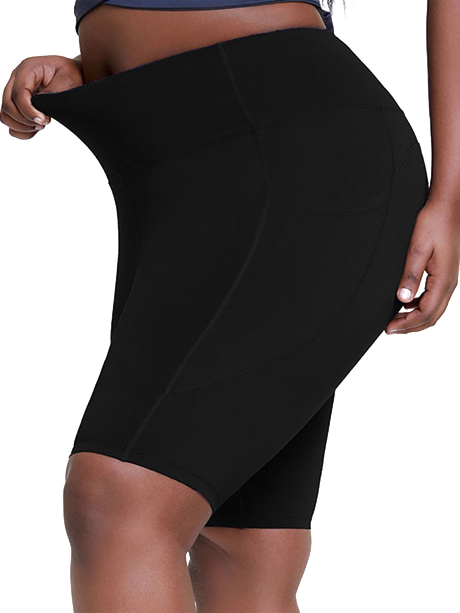 Plus Size Yoga Shorts
