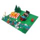 thumbnail image 1 of Bloques de construcción de partículas pequeñas MOC hechos en casa, para acampar en la ciudad, hacer picnic, barbacoa, parrilla de salchichas, tienda de campaña, bloques de construcción empalmados de, 1 of 6