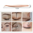 thumbnail image 2 of High-precision false eyelash tweezers, four types of clips, made of stainless steel-style:style1;, 2 of 5