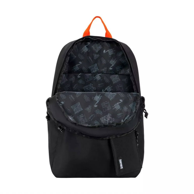 Fortnite Teen s School Bag 18 Black Backpack Walmart