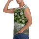 thumbnail image 3 of Fotbe Nature Hand Daisies Art Men's Camiseta sin Mangas Estampada para Hombres, Playera Casual para Gimnasio, Entrenamiento, Playa-X-Large, 3 of 7