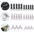thumbnail image 2 of 85pcs Zipper Repair Kit, Zipper Replacement Kit with Zipper Replacement Zipper Sliders Zipper Stoppers & Zipper Install Plier Tool for Jackets Bags Backpacks Tents Zipper Fix Repair Replacement, 2 of 8