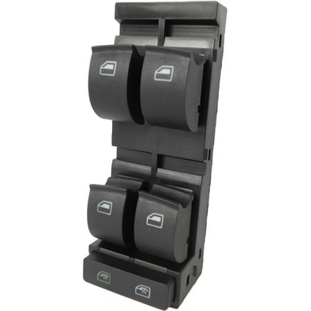 2003 Masters Golf (Audi A6 Master Power Window Switch 1998-2005 (1998 1999 2000 2001 2002 2003 2004 2005) (electric control panel lock button auto driver passenger)