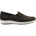 thumbnail image 2 of Women's Walking Cradles Orleans Slip On Sneaker Black Matte Snake Nubuck 9.5 XW, 2 of 7