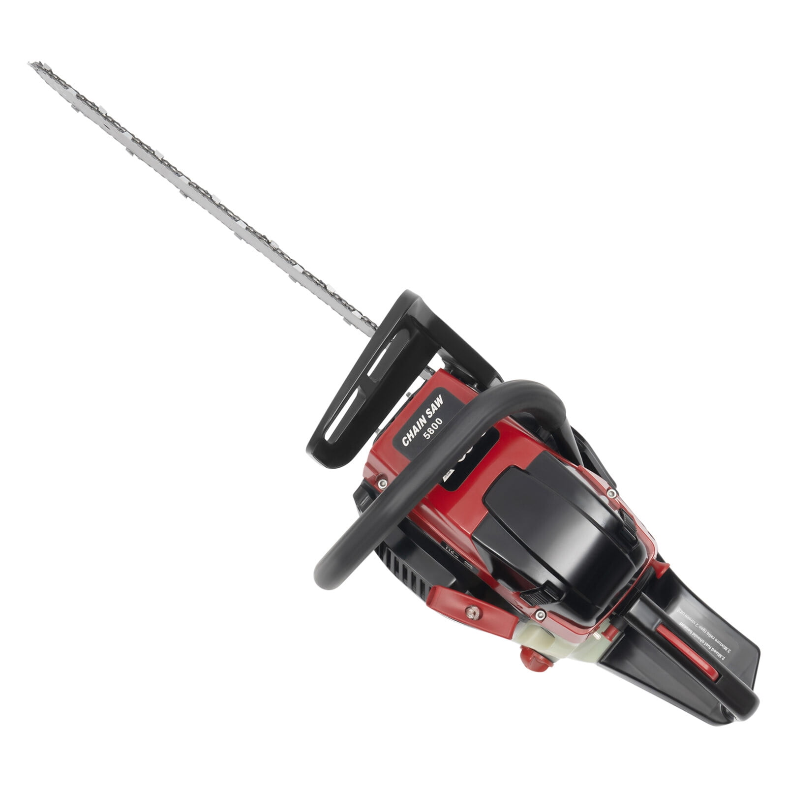 Gas Chainsaw 58CC 2-Stroke, 20 Inch Guide Bar 2.4KW Power for Tree Cutting with Dual Safety Switch & Anti-Vibration