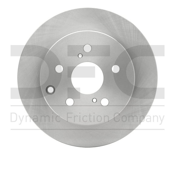 Rear Dynamic Friction Company Disc Brake Rotor 600-76134 (1) For 2006-2018 Toyota RAV4, 2010-2012 Lexus HS250h