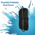 thumbnail image 2 of 3pcs Suit Garment Clothes Travel Storage Protector Covers Bag (Black), 2 of 8