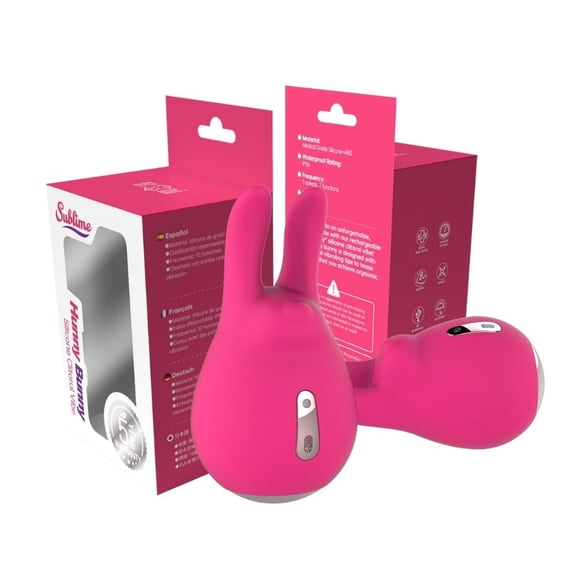Our Erotic Journey Hunny Bunny Silicone Clitoral Vibe | 5 Year Warranty