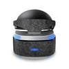 Skin Decal Wrap Compatible With Sony PlayStation VR Black Leather