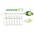 thumbnail image 4 of koolsoo ing Stringer Holder Big Wire Lock Metal Snap Heavy Duty Live Buckle Lock Stringer for Trout Bass Pike Medium, 4 of 9