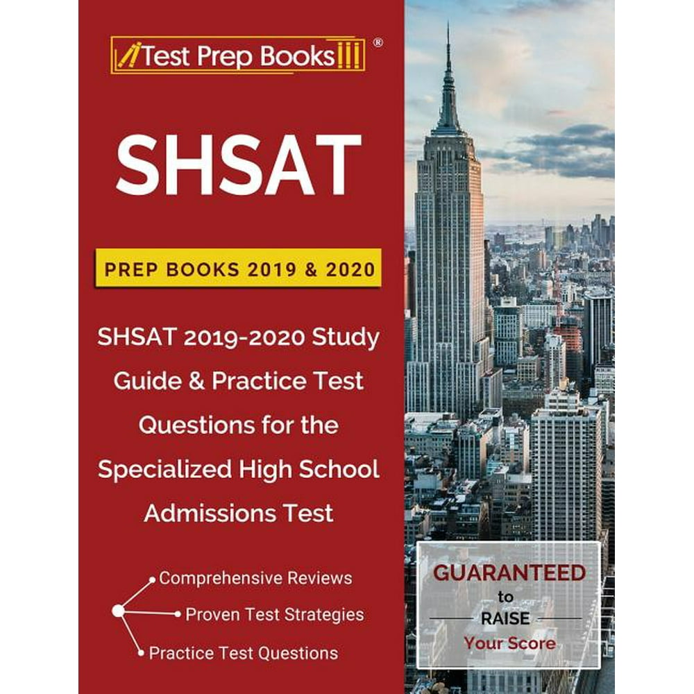 SHSAT Prep Books 2019 & 2020 SHSAT 20192020 Study Guide & Practice