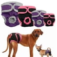 thumbnail image 1 of Washable Female Dog Diapers, Reusable Doggie Diaper Wraps For Female Dogs, Super-absorbent And Comfortable, 1 of 4