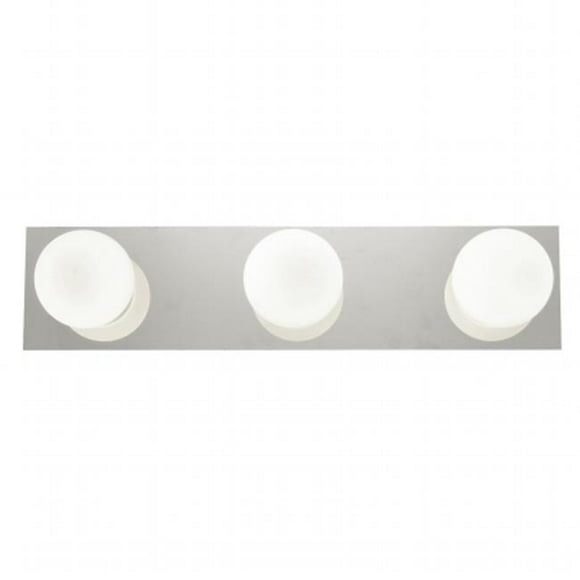 Accesslighting 62473LEDD-CH-OPL Luminaire Mural LED Dimmable Classique 3 Lumières - Chrome