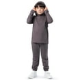 thumbnail image 2 of Athletic Works Boys Textured Hooded Pullover Sweatshirt, Sizes 4-18 & Husky, 2 of 10
