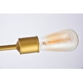 thumbnail image 7 of Indoor Modern Home Decor Bright Axel 6 Lights Brass Flush Mount, 7 of 7