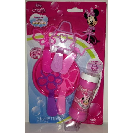 Minnie Mouse 7 in 1 Bubble Set by Disney