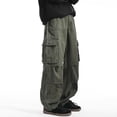 thumbnail image 3 of Salopettes Multi-Poches Fonctionnelles pour Toutes Saisons Pantalons Cargo Hommes Femmes, 3 of 9