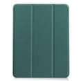 thumbnail image 2 of ELEHOLD Folding Case for iPad Air 11 inch 2024 PU Leather Case Stylish Pattern Kickstand Magnetic Auto Wake/Sleep Folio Slim Shockproof Case for iPad Air 4th/5th Generation, Darkgreen, 2 of 8