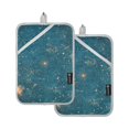 thumbnail image 7 of Yayeee Pot Holders Kitchen Heat Resistant with Pocket 7"x9.8" Cotton Oven Cooking Hot Pads, Star Map, 7 of 7