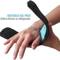 thumbnail image 3 of 2X Cold Therapy Wrap with Strap Hand Foot Wrist Elbow Relief Pain Cold Hot Therapy Pain Ice Pack, 3 of 8
