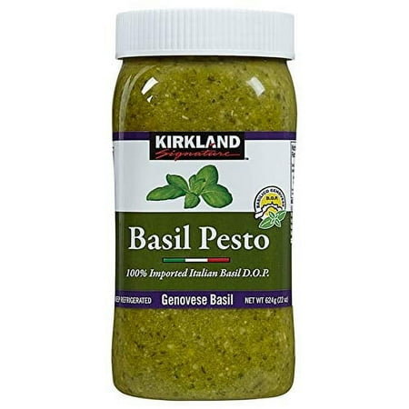 Kirkland Signature Expect More Italian Basil Pesto  22 oz