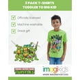 thumbnail image 3 of Teenage Mutant Ninja Turtles Donatello Raphael Leonardo 3 Pack T-Shirts Toddler to Big Kid, 3 of 5