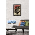 thumbnail image 2 of Star Wars: Saga - Vader Propaganda Wall Poster, 14.725" x 22.375", Framed, 2 of 3