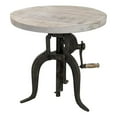 thumbnail image 1 of Carolina Table d'Appoint Réglable Regan en Bois Flotté/fer Vieilli, 1 of 7