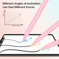 thumbnail image 3 of Magnetic Stylus Pen for iPad, Featuring Palm Rejection, Tilt Sensitivity, and Fast Charging | Precision Pen for Writing and Drawing | Works with iPad Pro/Air/Mini (2018-2024 Models), Pink, 3 of 7